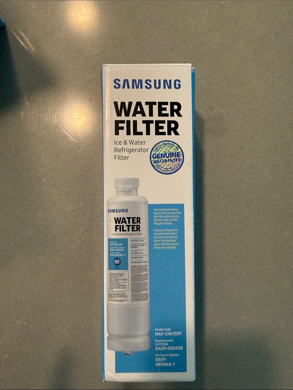 Samsung Ice & Water Refrigerator Filter